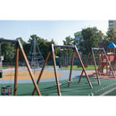 Lars Laj Double Swing with Two Seats Playground