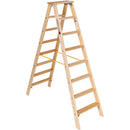 EUROLINE Ladders No. 10503 Wooden Stepladder