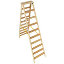 EUROLINE Ladders No. 10503 Wooden Stepladder