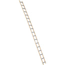 EUROLINE Ladders No. 11102 Wood / aluminum roofer's ladder
