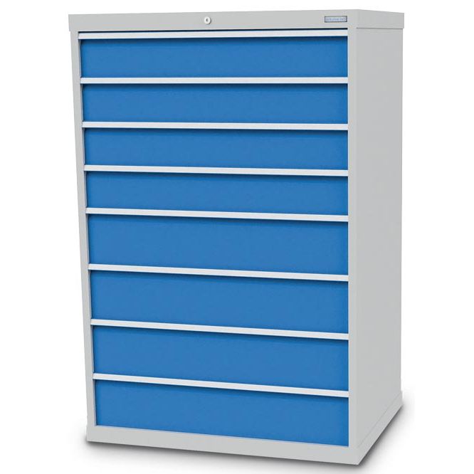 Bedrunka+Hirth Schubladenschrank, Tiefe 736 mm, R 36-24, Schubladenanzahl: 8