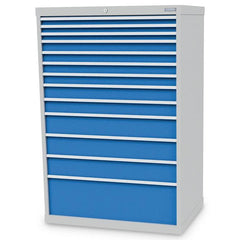 Bedrunka+Hirth Schubladenschrank, Tiefe 736 mm, R 36-24, Schubladenanzahl: 13 – Vorschau 1