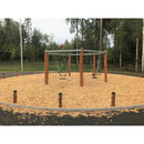 Lars Laj Sechseckige Schaukel Nature Spielplatz