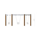 Lars Laj Sechseckige Schaukel Nature Spielplatz