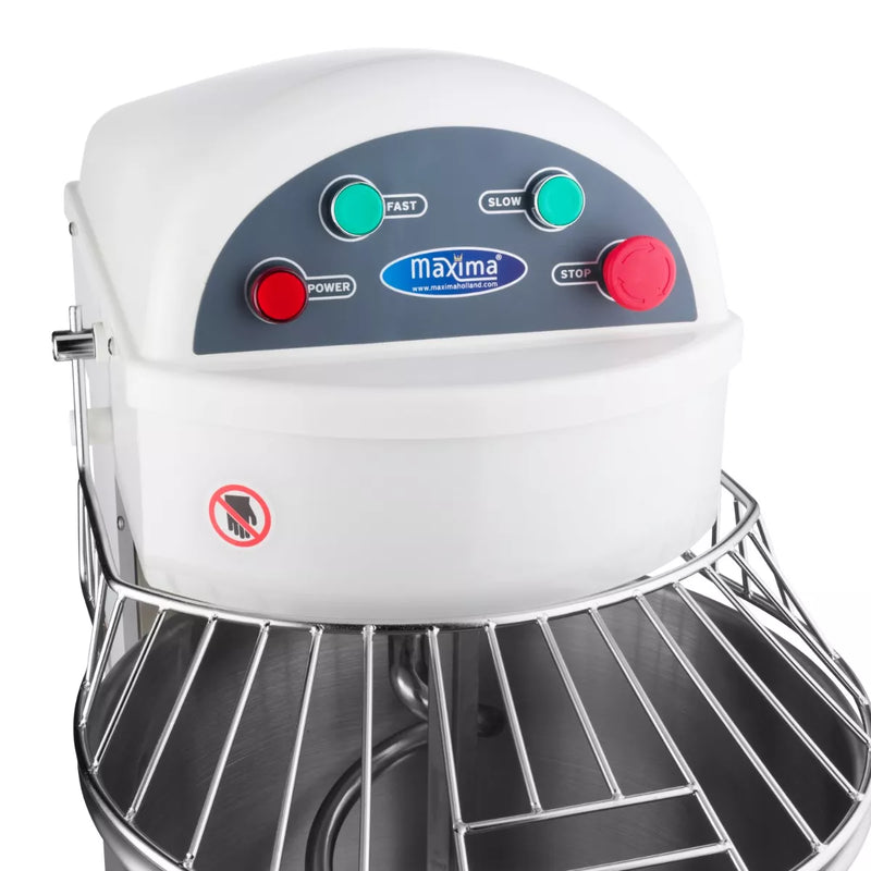 MAXIMA Gastro Dough Mixer - 20 l - 13 kg Dough - 2 Speeds 