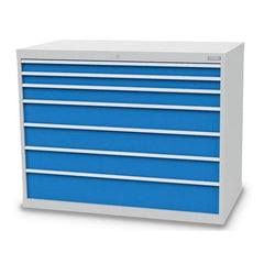 Bedrunka+Hirth Schubladenschrank, Tiefe 736 mm, R 48-24, Schubladenanzahl: 7 – Vorschau 1