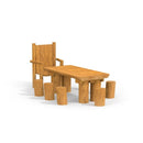 Lars Laj Nature table with chair and stools playground 