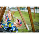 Lars Laj Double Swing II Baby Swing and Tire Swing Playground 