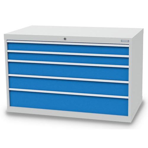 Bedrunka+Hirth Schubladenschrank, Tiefe 736 mm, R 48-24, Schubladenanzahl: 5