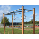 Lars Laj Horizontale Leiter mit Kletterringen Sportgeräte