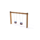 Lars Laj wooden baby swing playground 