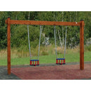 Lars Laj wooden baby swing playground 