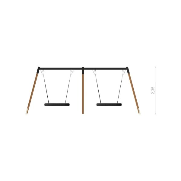 Lars Laj Double Bird Nest Swing (BNS 120 cm) Playground