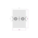 Lars Laj Double Bird Nest Swing Atlantis (BNS 120 cm) Spielplatz