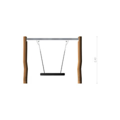 Lars Laj Altalena Nido Nature (BNS 120 cm) Parco Giochi – Vorschau 2