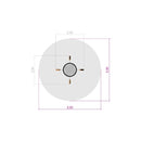 Lars Laj Robinia Swing 4 Posts (BNS 120 cm) Playground 