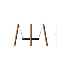 Lars Laj Robinia Swing 4 Posts (BNS 120 cm) Playground  – Vorschau 2