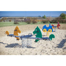 Aire de jeux à bascule à ressort Lars Laj Double Horses 