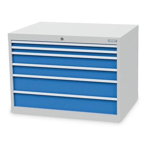 Bedrunka+Hirth Schubladenschrank, Tiefe 736 mm, R 36-24, Schubladenanzahl: 6