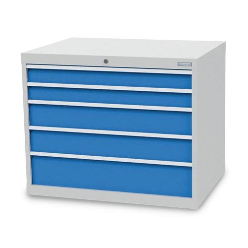 Bedrunka+Hirth Schubladenschrank, Tiefe 736 mm, R 36-24, Schubladenanzahl: 5