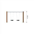 Lars Laj Double Swing Playground 