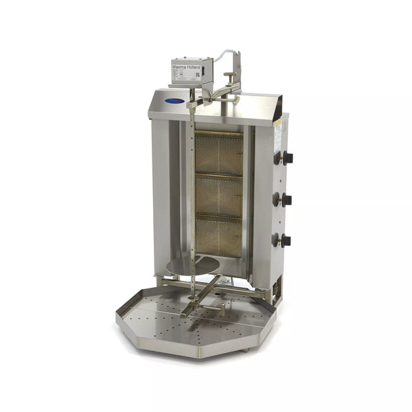 MAXIMA Gastro Doner Grill - 3 burners - 30 kg meat - Gas