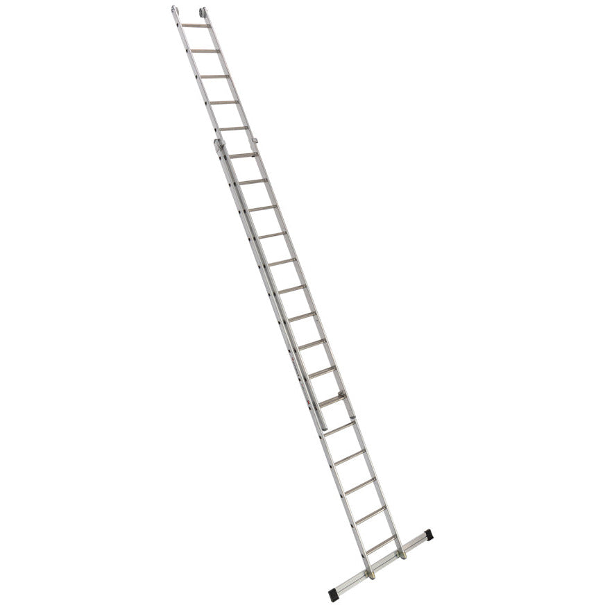 EUROLINE Ladders No. 202 Aluminium Extension Ladder 2-part