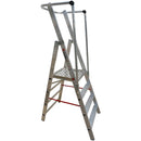 EUROLINE Ladders Lightweight aluminum platform ladder No. 22677