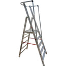 EUROLINE Ladders Lightweight aluminum platform ladder No. 22677