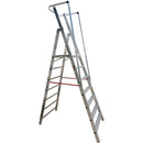 EUROLINE Ladders Lightweight aluminum platform ladder No. 22677