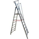 EUROLINE Ladders Lightweight aluminum platform ladder No. 22677