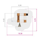 Lars Laj Spielanlage Aztek Natur Spielplatz