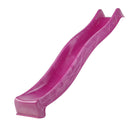 Maison sur pilotis Akubi "Benjamin" SET terra gris avec toboggan violet, bac à sable