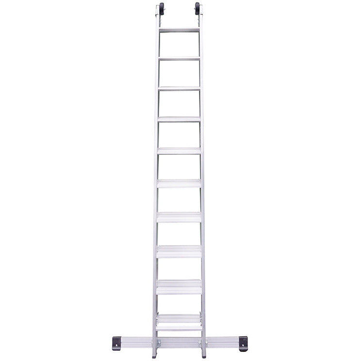 EUROLINE Ladders No. 30277 Aluminium Step Ladder 2-part
