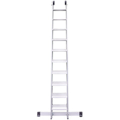 EUROLINE Ladders No. 30277 Aluminium Step Ladder 2-part – Vorschau 1