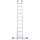 Échelle EUROLINE n° 30277 Escabeau en aluminium 2 parties