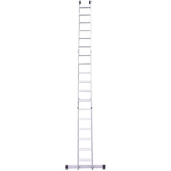 EUROLINE Leitern Nr. 30277 Alu-Stufenschiebeleiter 2-teilig – Vorschau 2