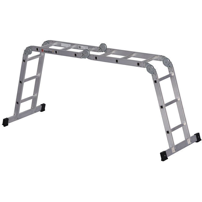 EUROLINE Ladders No. 304 Aluminium Folding Ladder