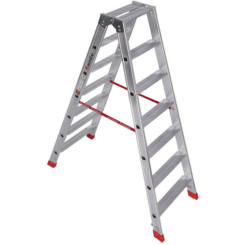 Echelles EUROLINE n° 30577 Escabeau en aluminium