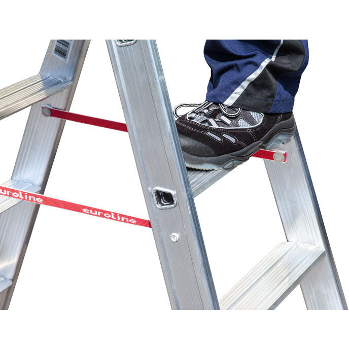 Echelles EUROLINE n° 30577 Escabeau en aluminium