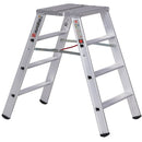 EUROLINE Ladders No. 30581 Aluminium step on both sides