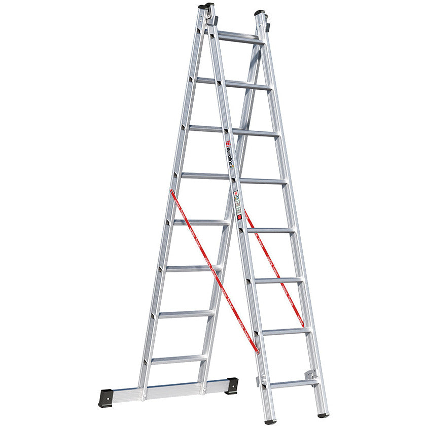 EUROLINE Scale n. 306 Scala multiuso in alluminio a 2 elementi