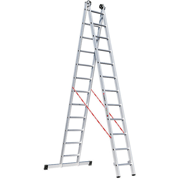 EUROLINE Scale n. 306 Scala multiuso in alluminio a 2 elementi