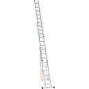 EUROLINE Ladders No. 307 Aluminium multi-purpose ladder 3-section