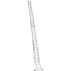 EUROLINE Ladders No. 307 Aluminium multi-purpose ladder 3-section – Vorschau 3