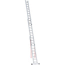 EUROLINE Ladders No. 307 Aluminium multi-purpose ladder 3-section