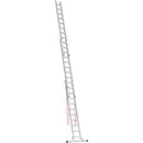 EUROLINE Ladders No. 307 Aluminium multi-purpose ladder 3-section