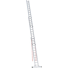 EUROLINE Ladders No. 307 Aluminium multi-purpose ladder 3-section – Vorschau 3
