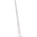 EUROLINE Ladders No. 307 Aluminium multi-purpose ladder 3-section