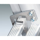 EUROLINE Ladders No. 307 Aluminium multi-purpose ladder, 3-section, rollable